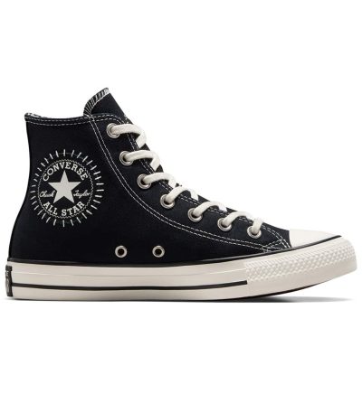 converse chuck taylor all star hi bold scene womens high-top casual trainers